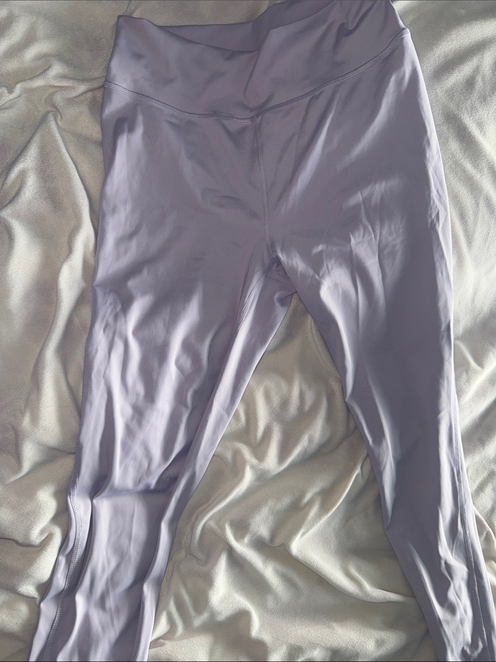 adidas Light Lavender High-Rise Performance Leggings (never worn)